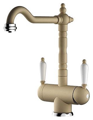 Смеситель для кухни Omoikiri Amagasaki-СH шампань