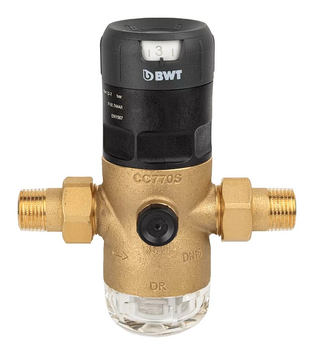 Редуктор давления BWT D1 Eco 1“латунь, холодная вода