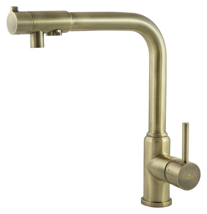 Смеситель для кухни Kaiser Teka 13044-3 под фильтр для питьевой воды, бронза