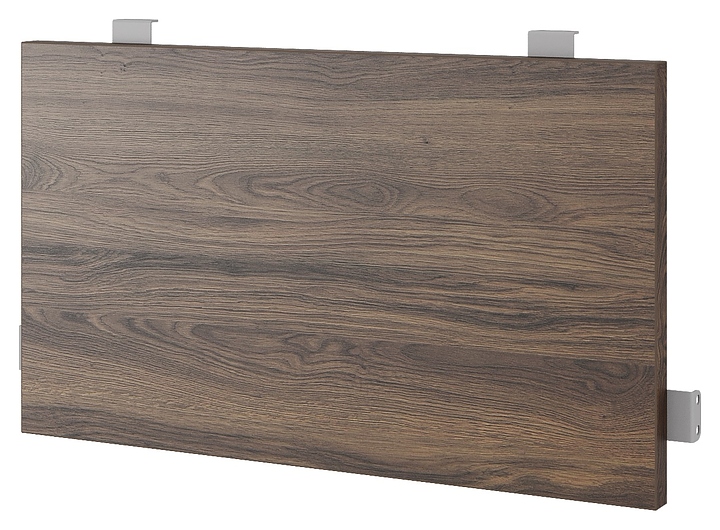 Нижний боковой подвесной экран КОБОР EN2-80 aluminum/charlston (ЛДСП)