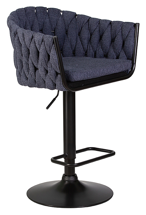 Стул барный DOBRIN 9690-LM-N LEON (синий) 2 шт.