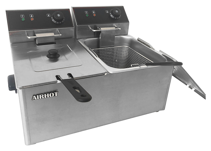 Фритюрница Airhot EF8+8 (с уценкой)