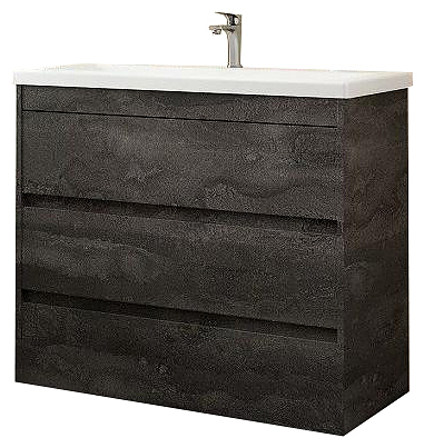 Тумба под раковину Art&Max Family-M-900-3C-PIA-IS 90 см, железный камень
