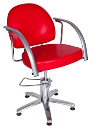 Кресло парикмахерское Имидж Мастер ГЛОРИЯ красное