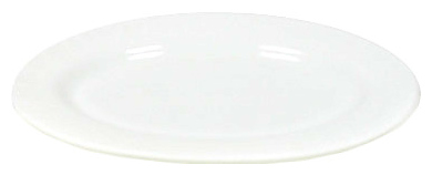 Блюдо сервировочное овальное ROAL XYP100 (стеклокерамика) 24,5х17 см овальное белое
