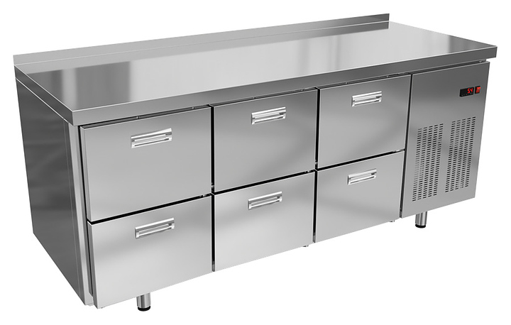 Стол морозильный KRONER СМб 6я-180-70