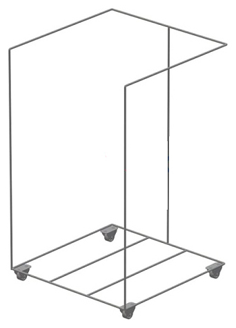 Тележка под мусорный пакет Restoinox МБНФ-1-5/5/12.5