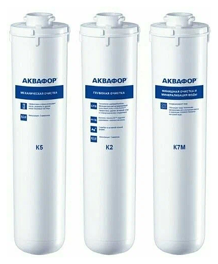 Комплект сменных модулей АКВАФОР К5-К2-К7М