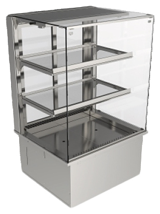 Витрина нейтральная BSV-inox VNV 2G/9