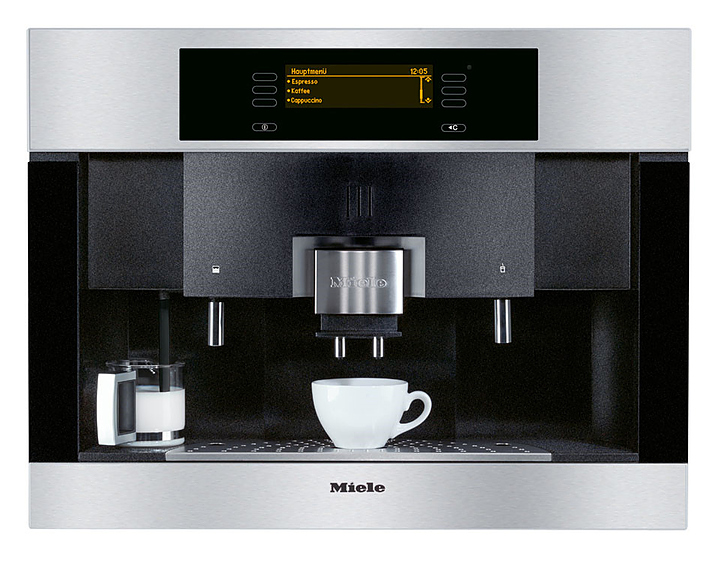 Встраиваемая кофемашина Miele CVA 4080 сталь