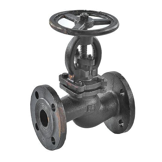 Клапан запорный Россия 15кч16нж Ду 32 Ру25 Тмакс=200 оС фл