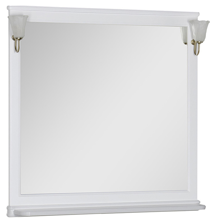 Зеркало Aquanet Валенса 110 белое