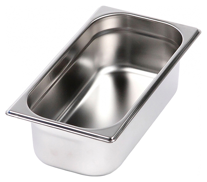 Гастроемкость Luxstahl 813-4 GN 1/3-100 (327х176х100) нерж.