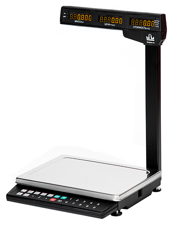 Весы торговые МАССА-К МК-15.2-ТН21