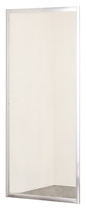 Панель боковая Taliente TA-08MP 80х185 см, рифлёное, хром