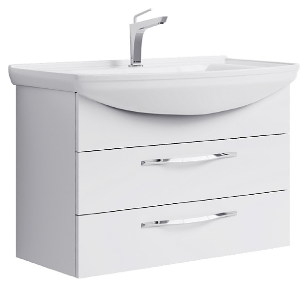 Тумба Aqwella Allegro Agr.01.08/2 81,6 см, белый