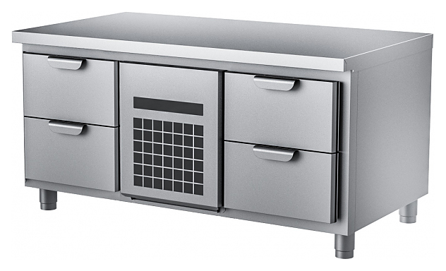 Стол холодильный HappyChef TC GL 2-CR-2