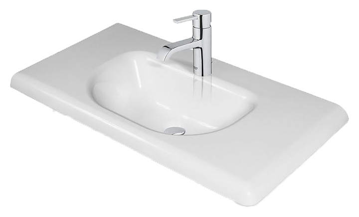 Раковина ЭСТЕТ Оливия 90 ФР-00000799 90х45х16 см, литьевой мрамор