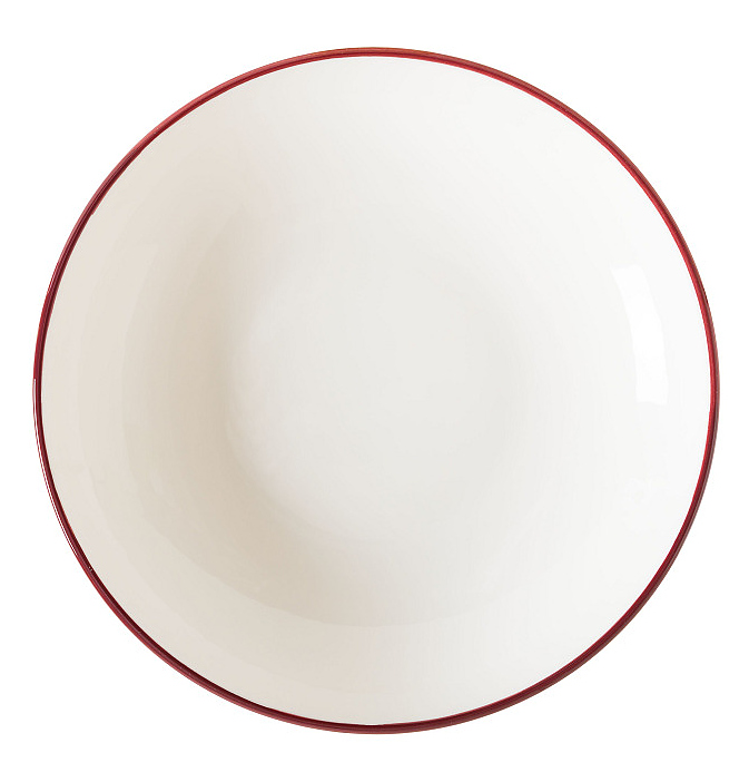 Тарелка Bonna Линеа Бургундия Банкет 78036 d 250 мм h 50мм