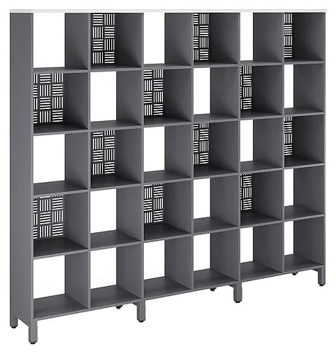 Стеллажная система КОБОР SQ-5X6 graphite/premium