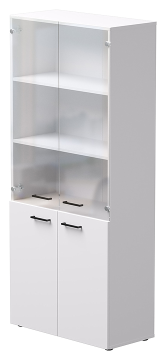 Шкаф для документов Everprof EVO комбинированный, белый