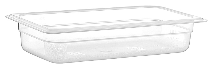 Гастроемкость Gastroplast GNPP-1365 GN 1/3-65 (325х176х65) 2 л полипропилен прозрачная