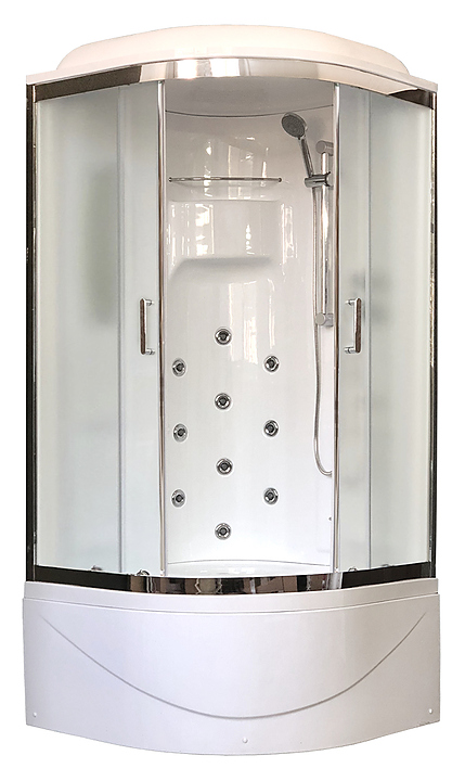 Душевая кабина с парогенератором Royal Bath RB100NRW-C-CH-P 100х100 см