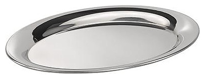 Поднос для подачи APS 78578 20х14,5 см (нерж. сталь) овальный