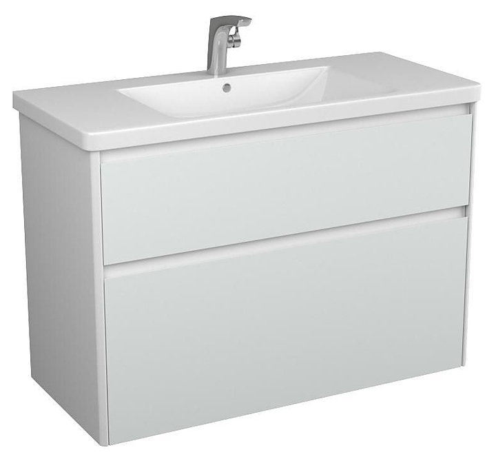 Тумба подвесная под раковину OWL Malaren 100 OW03.08.05, белая