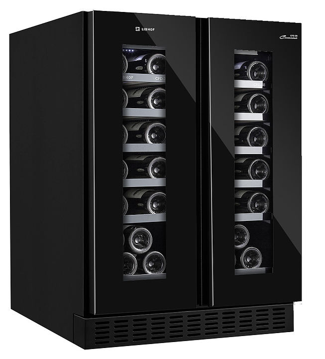 Винный шкаф Libhof Connoisseur CFD-38 black