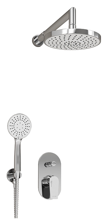 Комплект душевой встраиваемый Wasserkraft A16629 хром