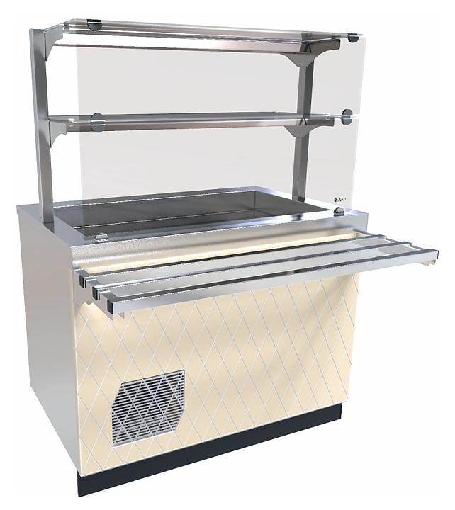 Прилавок-витрина холодильный Abat Сэйла ПВВ(Н)-70Е-02-НШ ромб