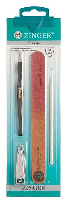 Маникюрный набор ZINGER SIS-26 (4 предмета)