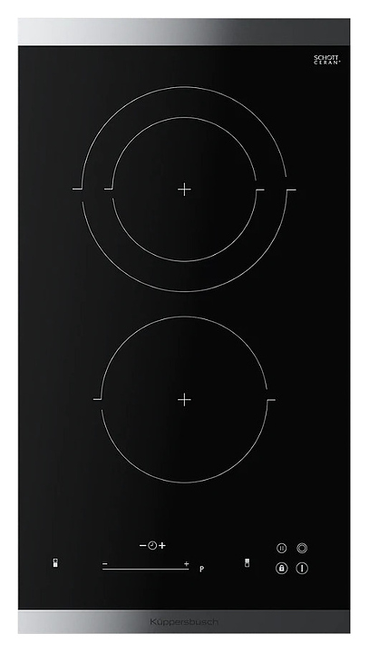 Электрическая варочная панель Kuppersbusch VKE 3350.0 SR 300х510х58 мм черный