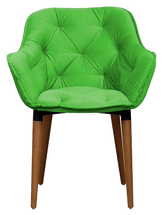 Стул ChiedoCover Мальта зеленый велюр