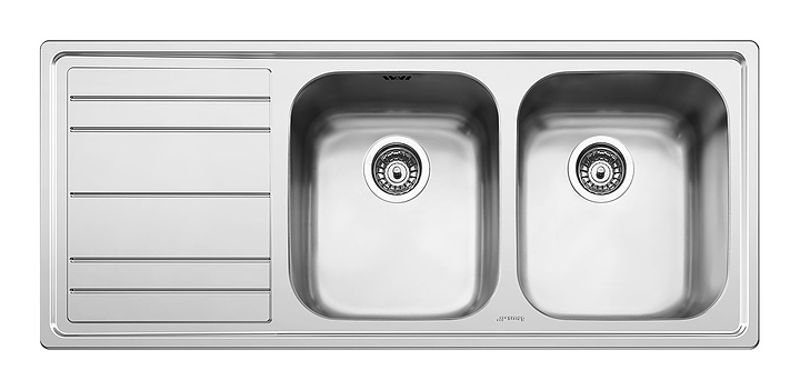 Кухонная мойка SMEG LEH116S