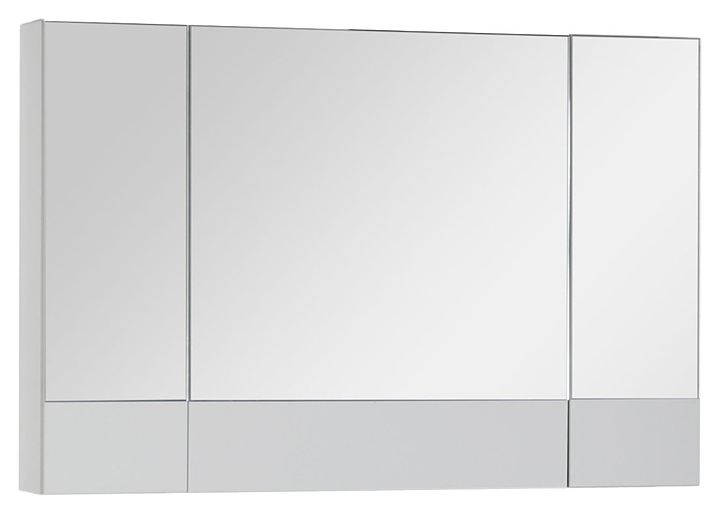 Шкаф зеркальный Aquanet Верона 100 белый