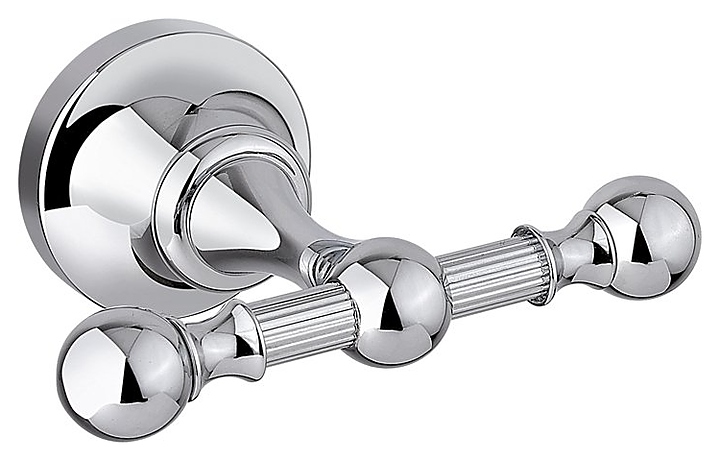 Крючок двойной CEZARES OLIMP-DHK-01, хром