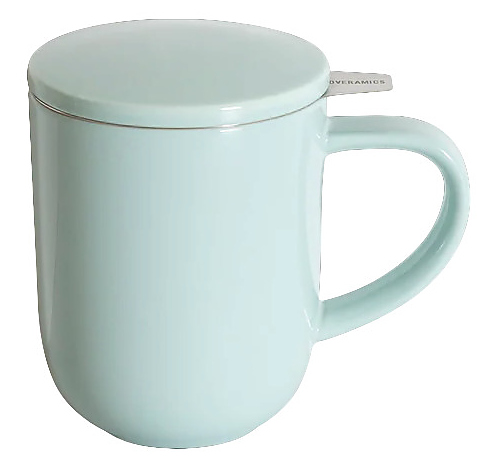 Кружка заварочная Loveramics Pro Tea Mug With Infuser & Lid C097-67ABL 300 мл, светло-голубой (river blue)