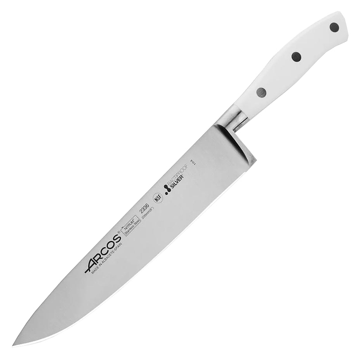 Нож поварской Arcos Riviera Blanca 233624W