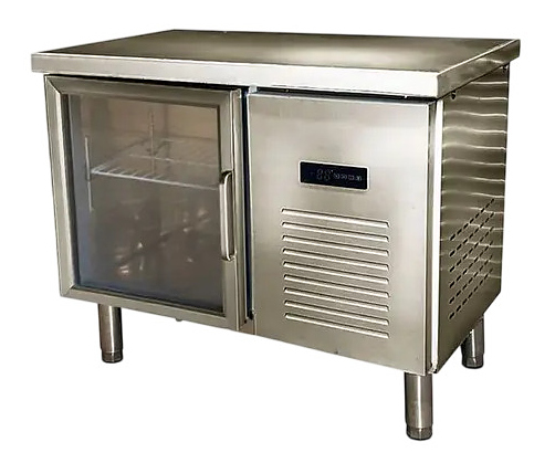 Стол холодильный CLSY Workbench 100 стекло, 110 л нержавеющая сталь