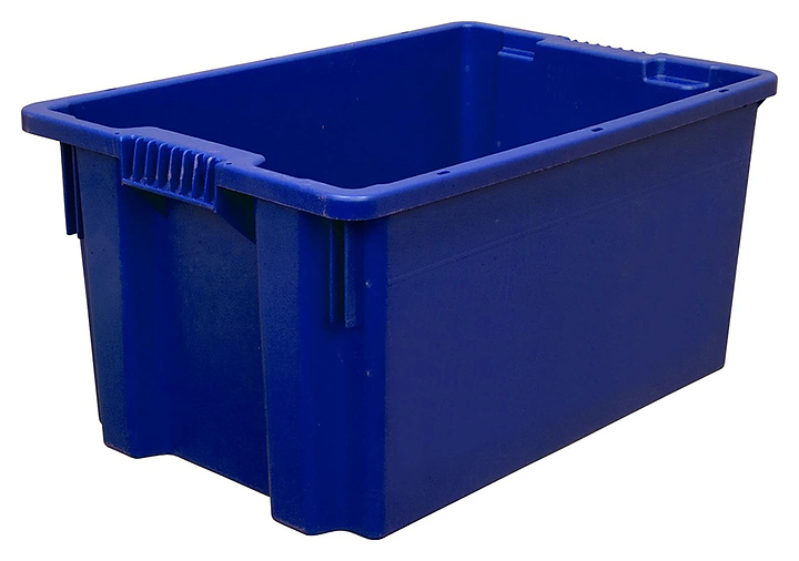 Ящик универсальный ТАРА.РУ FUTURA 601 600х400х300 мм синий