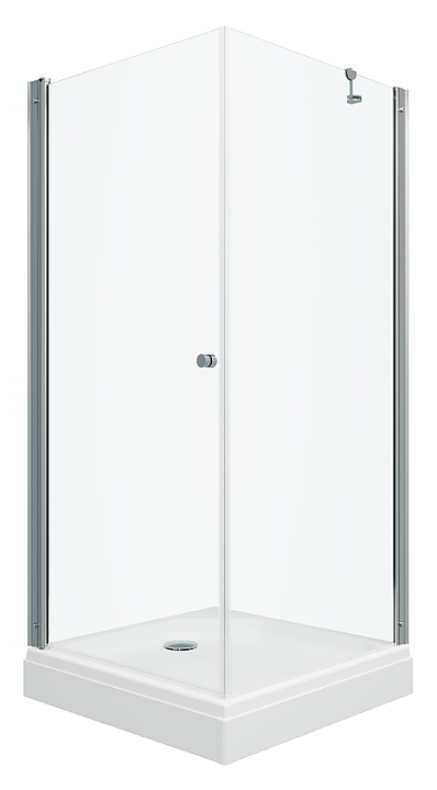 Душевое ограждение Triton Форта-Хром 90х90 см, низкий поддон