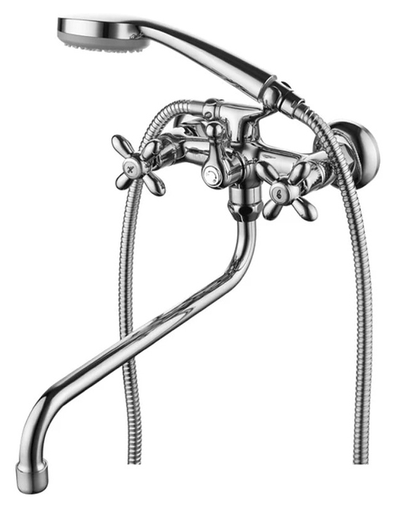 Смеситель для ванны и душа настенный IDDIS Jeals JE2SBL0i10