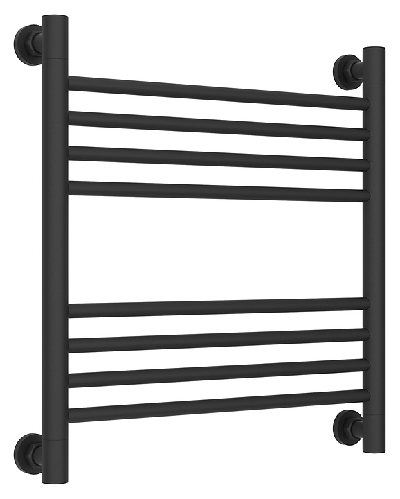 Полотенцесушитель водяной Сунержа Богема+ 50x50 см с прямой перемычкой, темный титан муар
