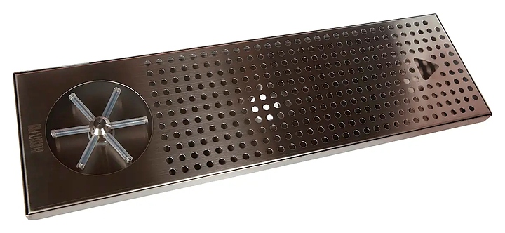 Ринзер (мойка) для питчера Classix Pro с каплесборником, 608х180 мм