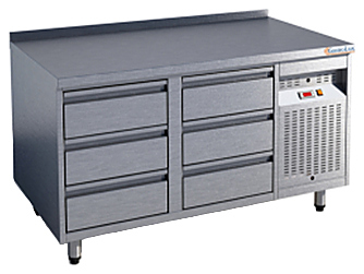 Стол холодильный Gastrolux СОБ2Г-136/6Я/S