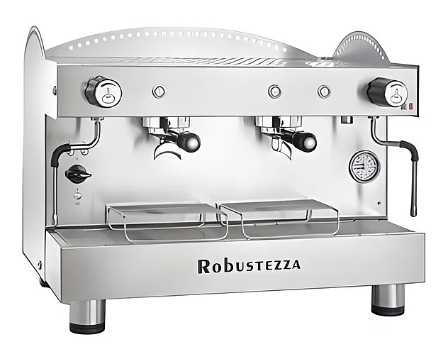 Кофемашина ROBUSTEZZA BZB2MMIXIL высокие группы+экономайзер, мультифазная, сталь