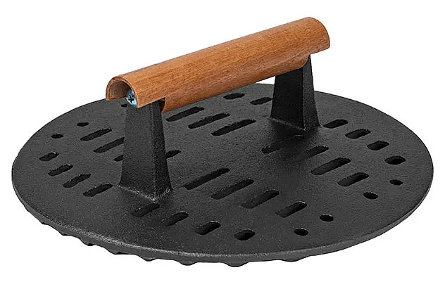 Пресс для гриля ProHotel Ember Cast Matt 12300 d 23 см чугун, черный