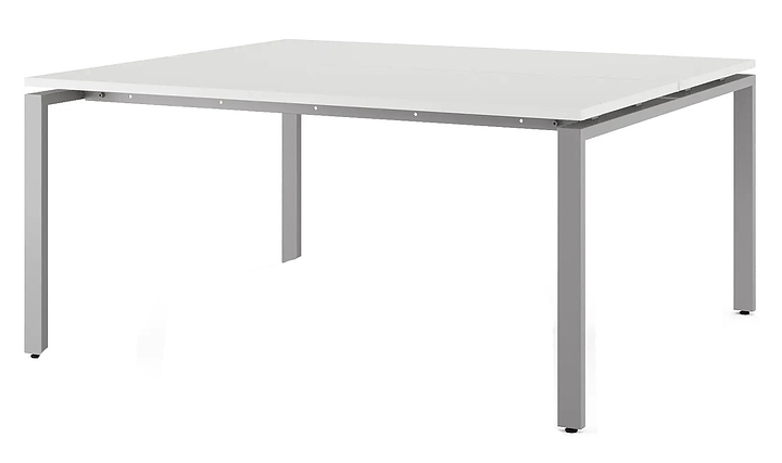 Стол офисный КОБОР P/2-180/140 aluminum/premium